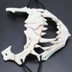 Halloween Cosplay Harpiksmaske Den Japanske Drage Gud Maske Dyrtema Fest Dyreskelet Halvmaske