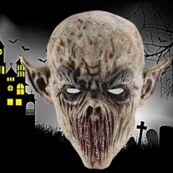 Halloween Cosplay Maske Rædselsvækkende Maske Uhyggelig Uhyggeligt Monster Ma