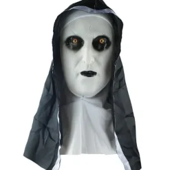 Halloween Dekoration Gyser Maske Grimace Nonne Maske Hætte Trick Gyser Maske Performance Rekvisitter