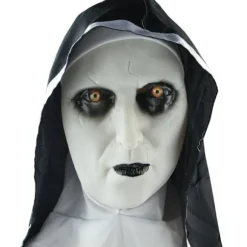 Halloween Dekoration Gyser Maske Grimace Nonne Maske Hætte Trick Gyser Maske Performance Rekvisitter