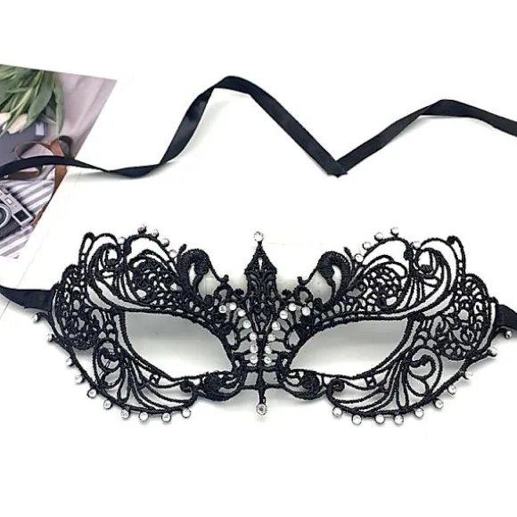 Halloween dekoration, Party Blonde Maske Halloween Halvansigt Styling og Sexet Kostume Par