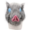 Halloween Demon Slayer Hashibira Inosuke Maskerade Rekvisitter_z-FX-