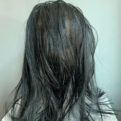Halloween Fest Rekvisitter Skræmmende Maske, Horror Latex Masker, uhyggelig Maske Med Sort Langt Hår, kvindelig Spøgelsesmaske Hjelm