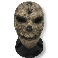 Halloween Ghost Face 3D-printet maske stræknet fuld ansigtsmaske A9