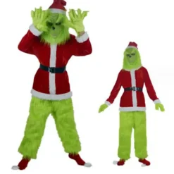 Halloween Grøn Monster Kostume XL