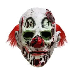 Halloween Gyser Ond Klovn Maske Horror Ansigt Zombie Maske