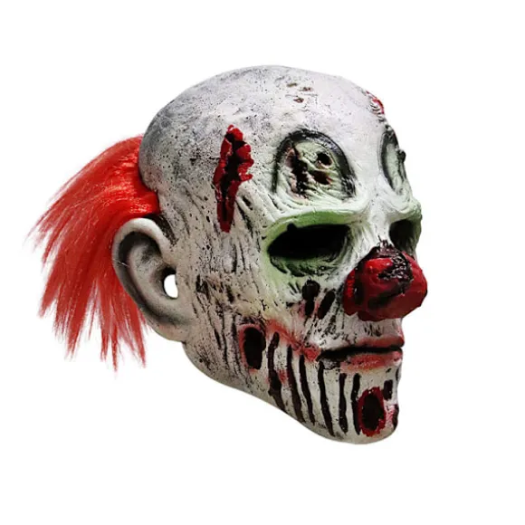 Halloween Gyser Ond Klovn Maske Horror Ansigt Zombie Maske