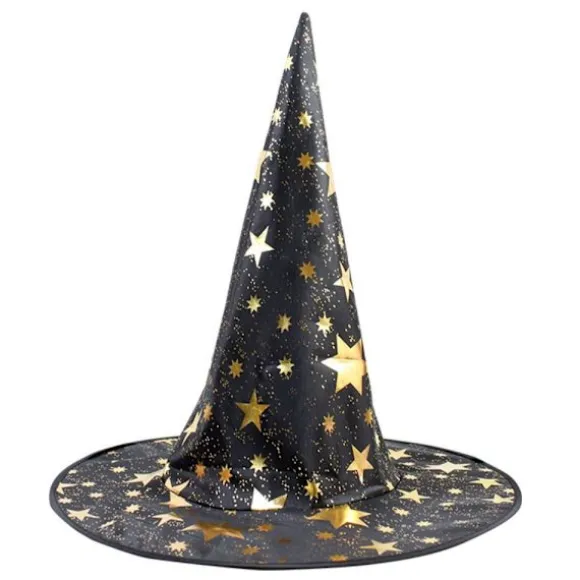 Halloween Heksehat Plisseret Troldmandshat 7 7 7