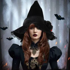 Halloween Hexehatte til Kvinder Hexehatte til Kvinder 黑