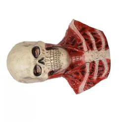 Halloween Horror Blod Kranie Maske Hovedbeklædning Kranie Skelet Kranie Latex Maske Cosplay Rekvisitter