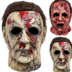 Halloween Horror Blodig Kranie Maske, Kostume Tilbehør AA