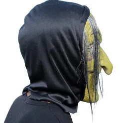Halloween horror heksemaske gammel heks latex hovedbeklædning troldmand gammel dame bedstemor maske