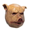 Halloween Horror Maske Bristol Novelty Unisex Horror Gris Latex Hovedmaske