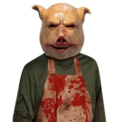 Halloween Horror Maske Bristol Novelty Unisex Horror Gris Latex Hovedmaske