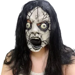 Halloween Horror Sjov Latex Fuld Hovedbeklædning Sjov Horror Maske Legetøj
