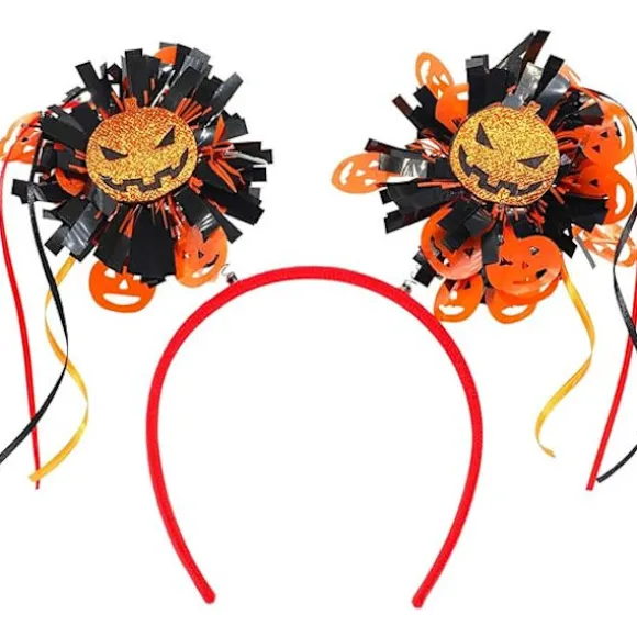 Halloween Hårbånd til Kvinder, Græskar Skelet Hovedbeklædning til Halloween Kostume Cosplay Fest, Halloween Tilbehør Gaver, A