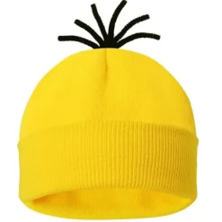 Halloween Kostume Beanie Hat Minion Briller Handsker Maskerade Kostume Despicable Me Cosplay Tilbehør Voksen