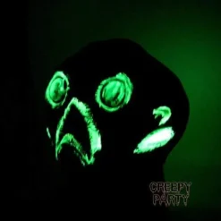 Halloween Kostumefest Alien Alien Latex Menneskehoved Maske