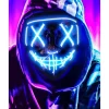 Halloween LED Horror Cool Modemaske
