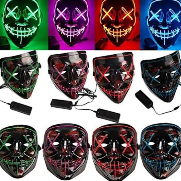 Halloween LED Horror Cool Modemaske