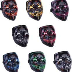 Halloween LED Horror Cool Modemaske
