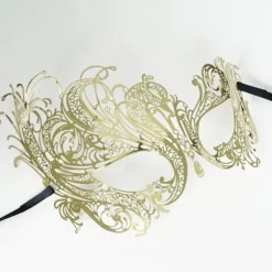 Halloween Maske - Mardi Gras Party Maske - Metal Dame Bal Maske