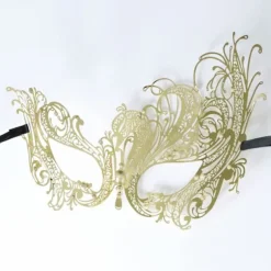 Halloween Maske - Mardi Gras Party Maske - Metal Dame Bal Maske