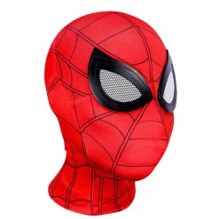 Halloween Maske Cosplay Spindelmannen Maske Superhelt Raimi Miles Morales Kostume Balaclava Hovedrekvisit E