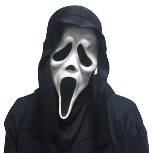 Halloween Maske Dæmon Skrigende Ghostface Maske Rolig Dødsmaske Skræmmende Kraniemaske