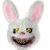 Halloween Maske Gyser Kanin Maske, Skræmmende Halloween Maske til Voksne Børn, Sjov Kanin Maske til Halloween Kostume, Karneval Fest, Cosplay Maskerade | Fyndiq