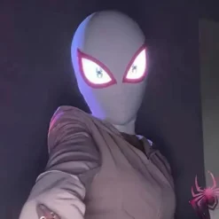 Halloween Maske Langt Hjemmefra Into Spider-Verse Gwen Stacy Maske Legetøj Rekvisitter