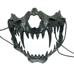 Halloween Maske Masquerade Rollespil Varulv Maske Halv Ansigt Kranie Horror Maske