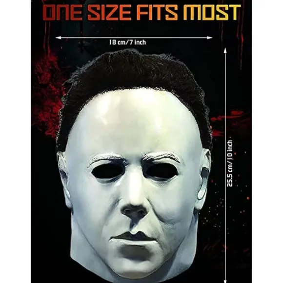 Halloween Maske Michael Myers Gyser Cosplay Maske Gyser Maske