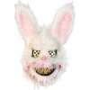 Halloween maske plys kanin maske sort bjørn maske