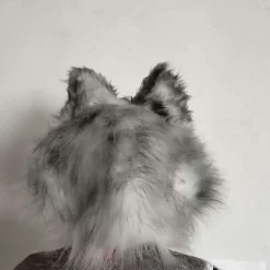Halloween maske sceneoptræden rekvisitter ulv hund cos kjole