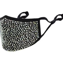 Halloween Maske til Kvinder - Rhinestone Maske