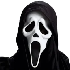 Halloween masker-scream masker-Haunted House & Masquerade - Halloween Horror Scream Mask - Latex Materiaal-48x18CM