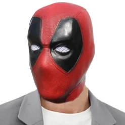 Halloween Masquerade Latex Maske Deadpool Fuld Ansigt Hovedbeklædning Kostume Fest Prop SQBB