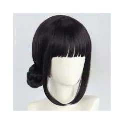 Halloween Mode Tilbehør Dame Superstar Cosplay Paryk, Glueless Syntetisk Varmebestandig Paryk, Ekstra Lang Lilla Paryk