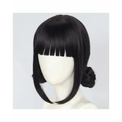 Halloween Mode Tilbehør Dame Superstar Cosplay Paryk, Glueless Syntetisk Varmebestandig Paryk, Ekstra Lang Lilla Paryk