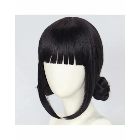 Halloween Mode Tilbehør Dame Superstar Cosplay Paryk, Glueless Syntetisk Varmebestandig Paryk, Ekstra Lang Lilla Paryk