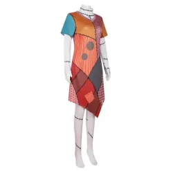 Halloween Nightmare Sally Cosplay Kostume Før jul COS Outfit Kvinder Udklædning Karnevalsfest Rollespil Tøj XL, CJY XL XL en-US
