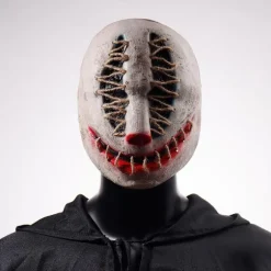 Halloween ond maske, skræmmende zombieansigt, Halloween rekvisitter