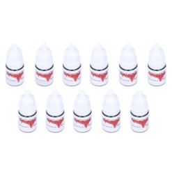 Halloween Party Falsk Blod DIY Cosplay Sceneoptræden Falsk Blod Makeup Værktøj 5ml x 11stk Gammelt Blod