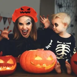 Halloween Party Hat, Kreativt Græskar Beret, Fransk Stil, Letvægts, Casual, Klassisk, Orange Hue, Jack-O-Lantern Kostume, Halloween Tilbehør P