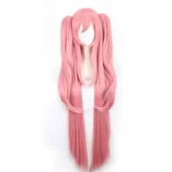 Halloween Paryk Anime Cosplay Krul Tepes Paryk 100cm Langt Glat Hår Hestehale Owari No Seraph Of The End Halloween Syntetisk Paryk + Parykhætte-Perfet | Fyndiq