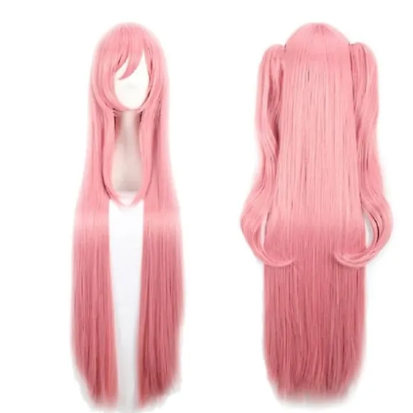Halloween Paryk Anime Cosplay Krul Tepes Paryk 100cm Langt Glat Hår Hestehale Owari No Seraph Of The End Halloween Syntetisk Paryk + Parykhætte-Perfet | Fyndiq
