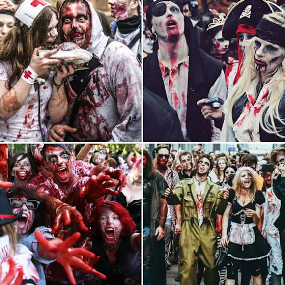 Halloween plasma spray vampyr zombie sang maquillage tilbehør