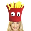 Halloween Pommes Frites Hat Fastfood Kostume Karneval Julefest Tilbehør