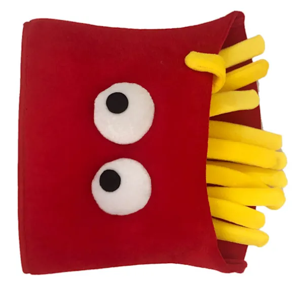 Halloween Pommes Frites Hat Fastfood Kostume Karneval Julefest Tilbehør